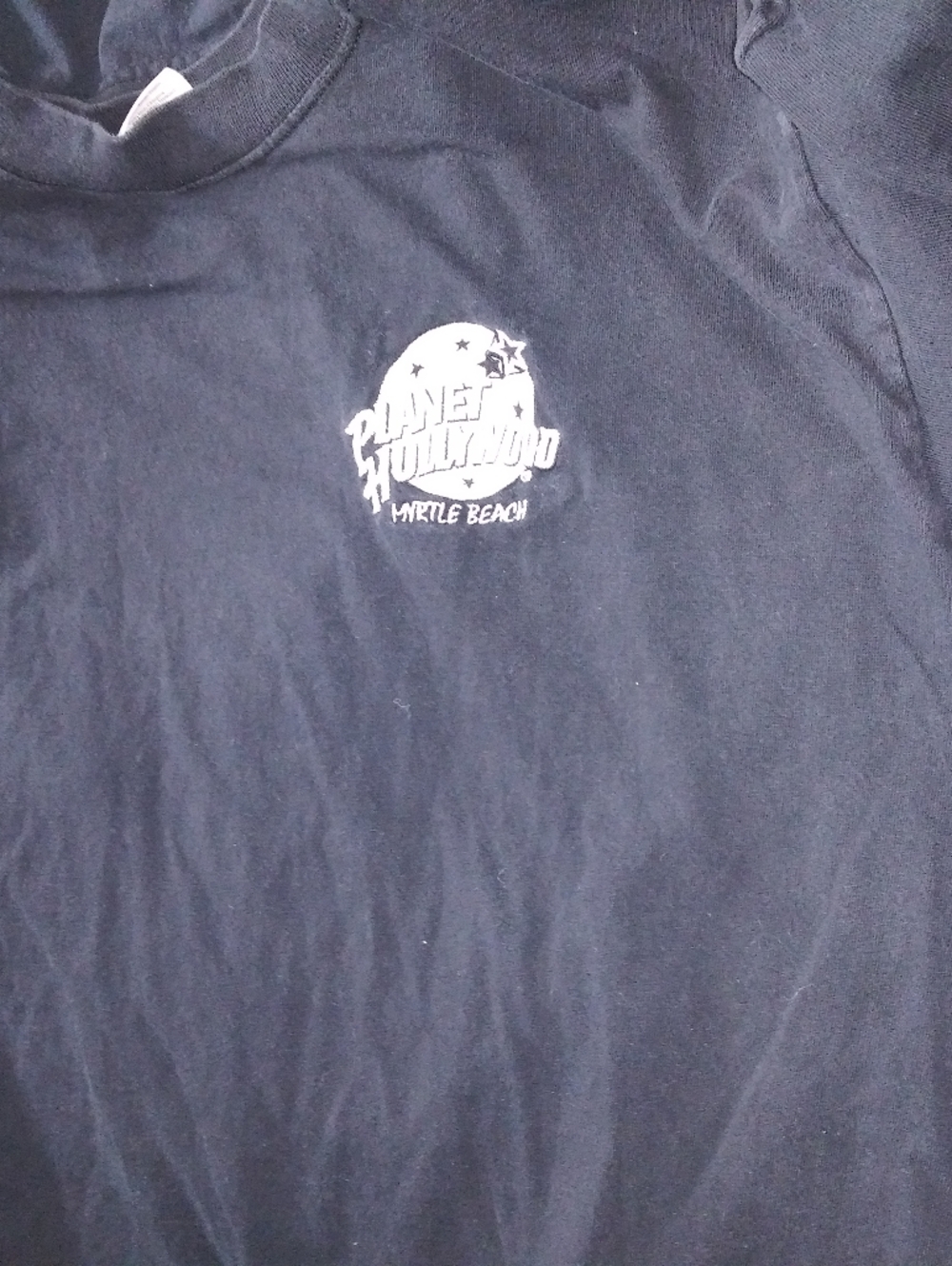 Planet Hollywood Myrtle Beach Men's Short Sleeve T‑Shirt - Black Vintage